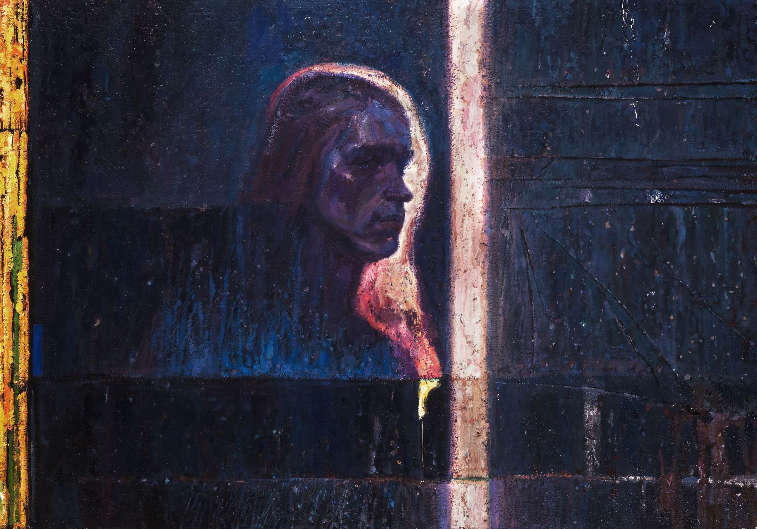  Timur Akhriev Title: Gravity  Size: 22” x 30,75 Oil on Linen Panel,&nbsp;Year:2015,&nbsp;Price: $5100 