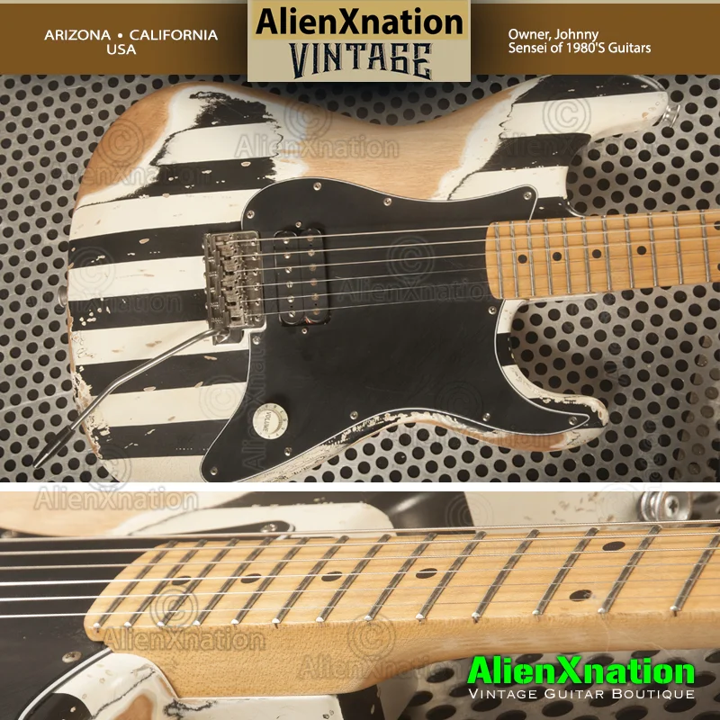 maxouwouhou1　　　ESP AX-280 1984 ESP Guitar Completely Restored — AXN™ Guitars