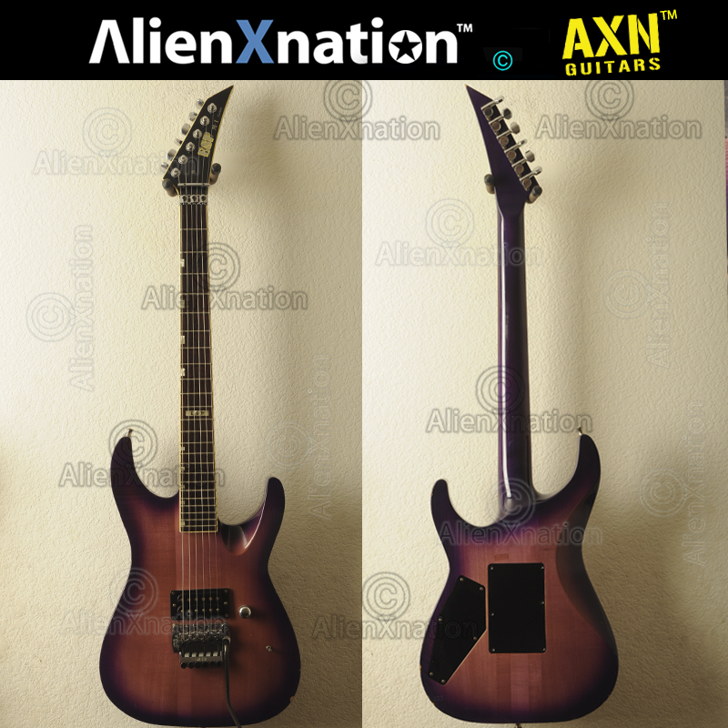 1985 Esp M1 Custom Neck Through Guitar Axn Guitar Boutique