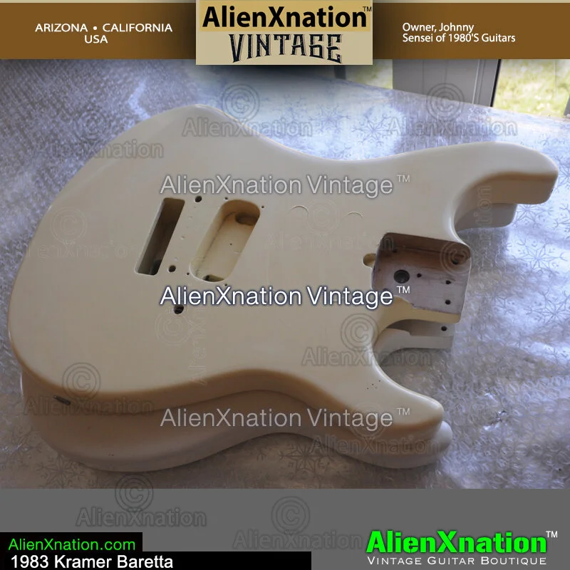 Kramer Baretta 1983 Guitar UNMASKED part 2 — AXN™ Guitar Boutique