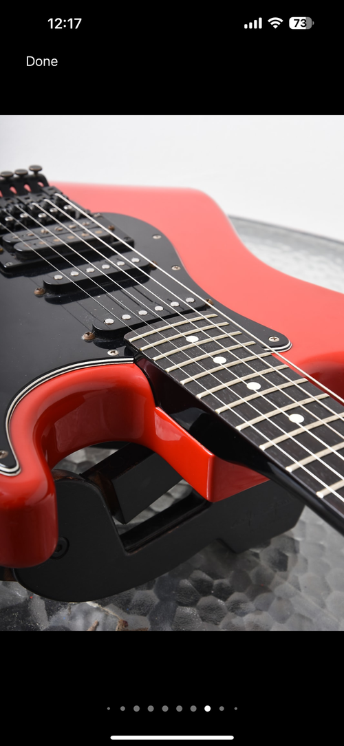 Brad Gillis Fernandes 1983 BG Signature Ebony fretboard Guitar