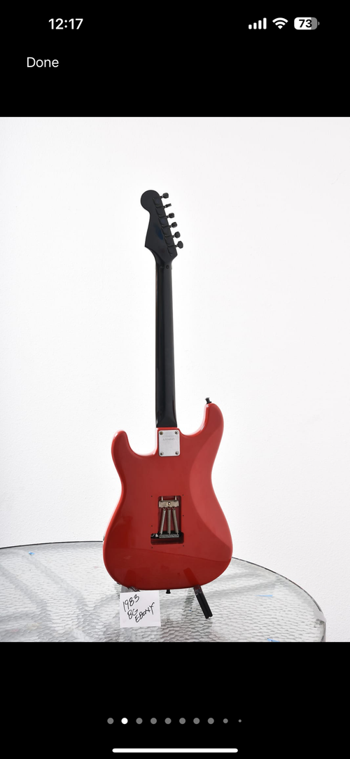 Brad Gillis Fernandes 1983 BG Signature Ebony fretboard Guitar