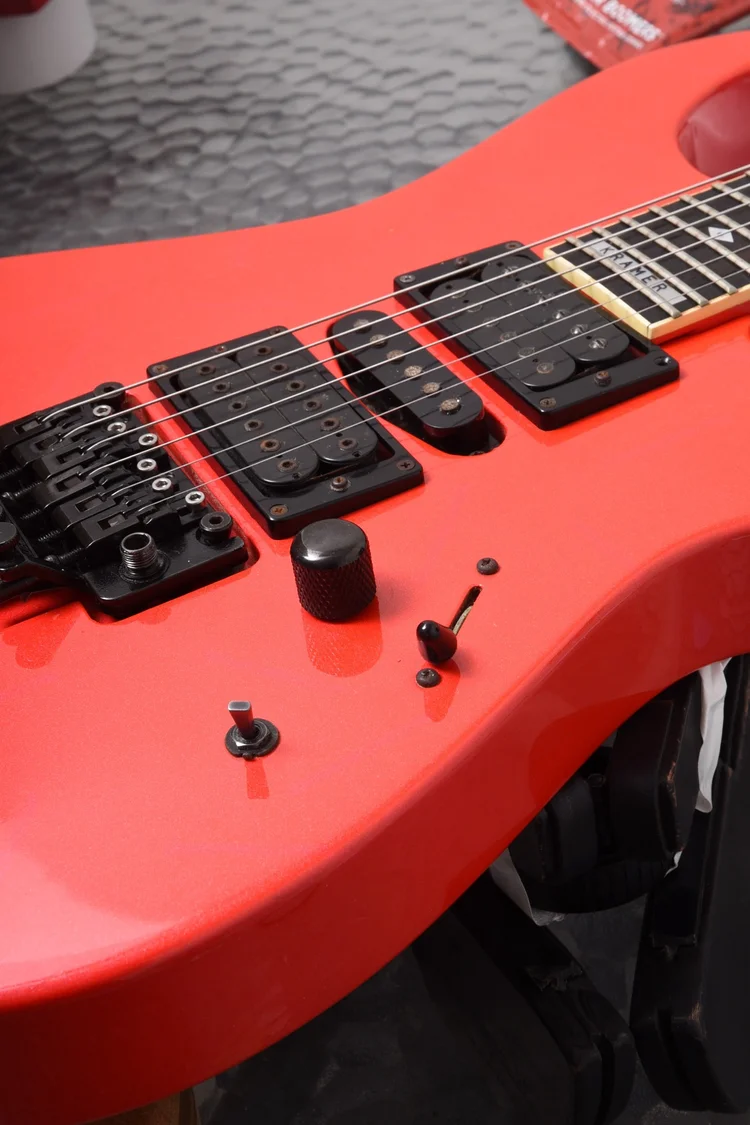 Kramer Vintage 1989 Japan Guitar Pink — AXN™ Guitars