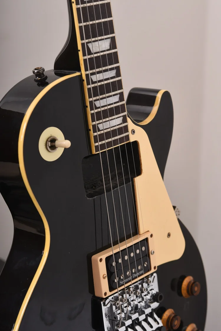 Burny Neal Schon LG-135NS 1981 - Black beauty — AXN™ Guitars
