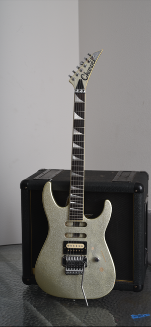 Charvel Jackson 650XL 1990 SilverSparkle — AXN™ Guitars