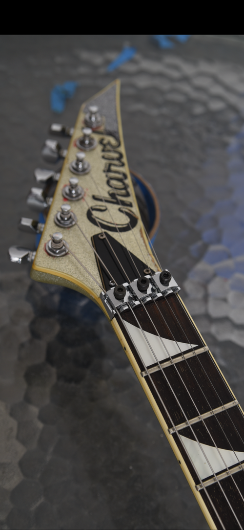 Charvel Jackson 650XL 1990 SilverSparkle — AXN™ Guitars