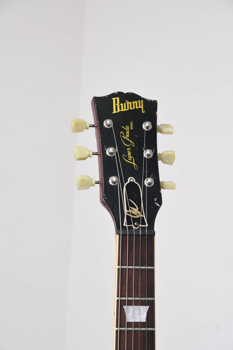 カズ Fernandes burny RLG-90 VH-1 Burny RLG-90 VCS Les Paul Standard Type VH-1搭載 美品 良好