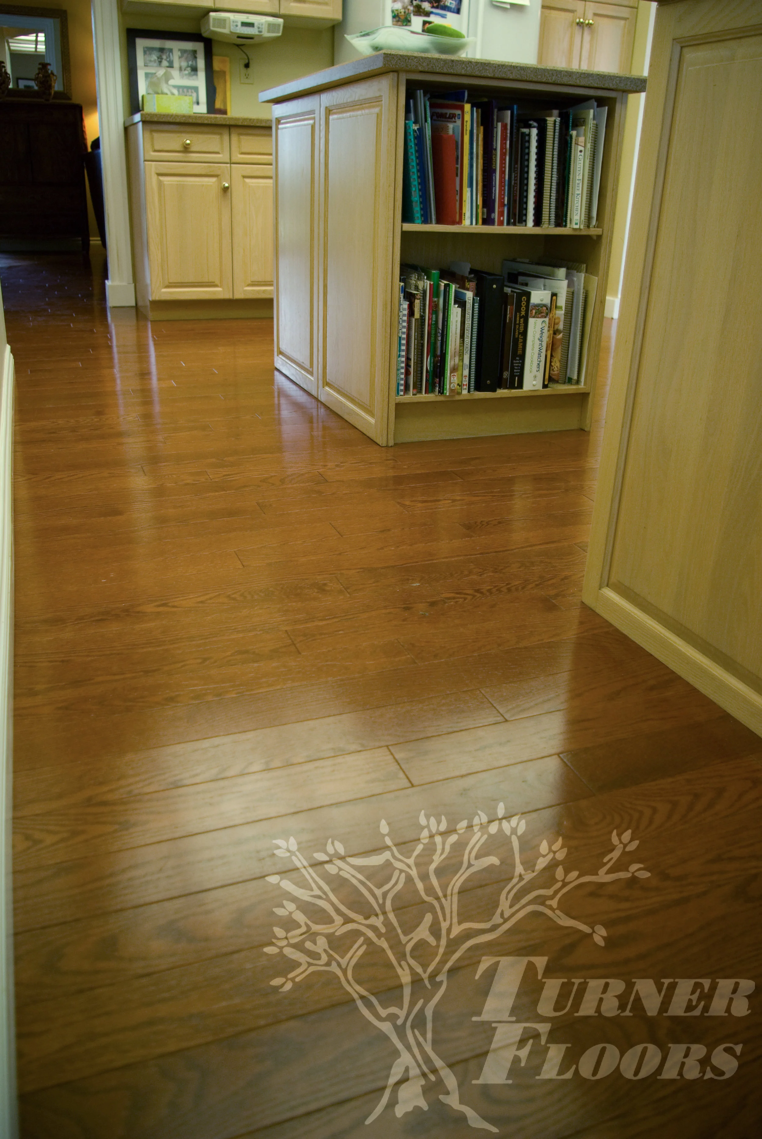 Stained Red Oak