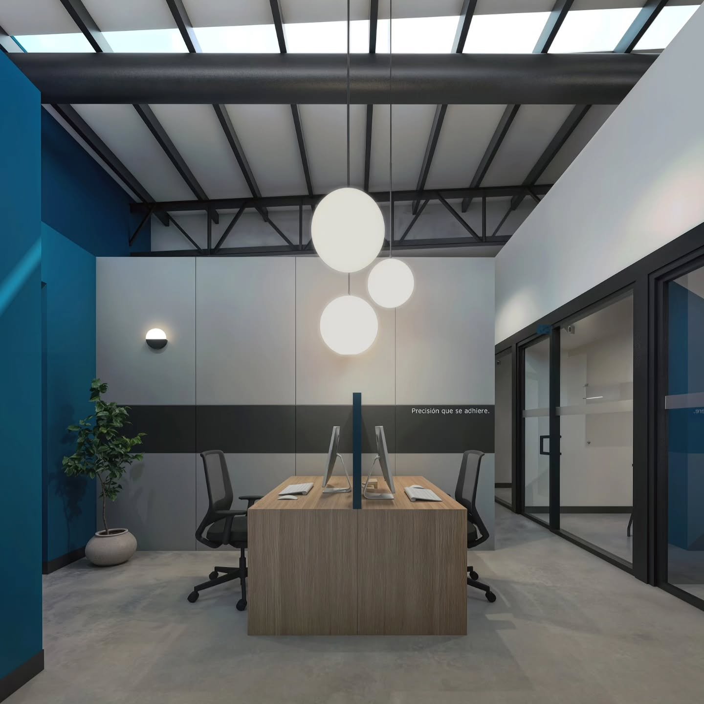 LOX LABELS 
@loxlabels

This labeling facility was designed to support efficiency, clarity, and long-term operations, from workspace layout to circulation and lighting; a design that supports how the business actually works. 

--- 

Esta empresa de e