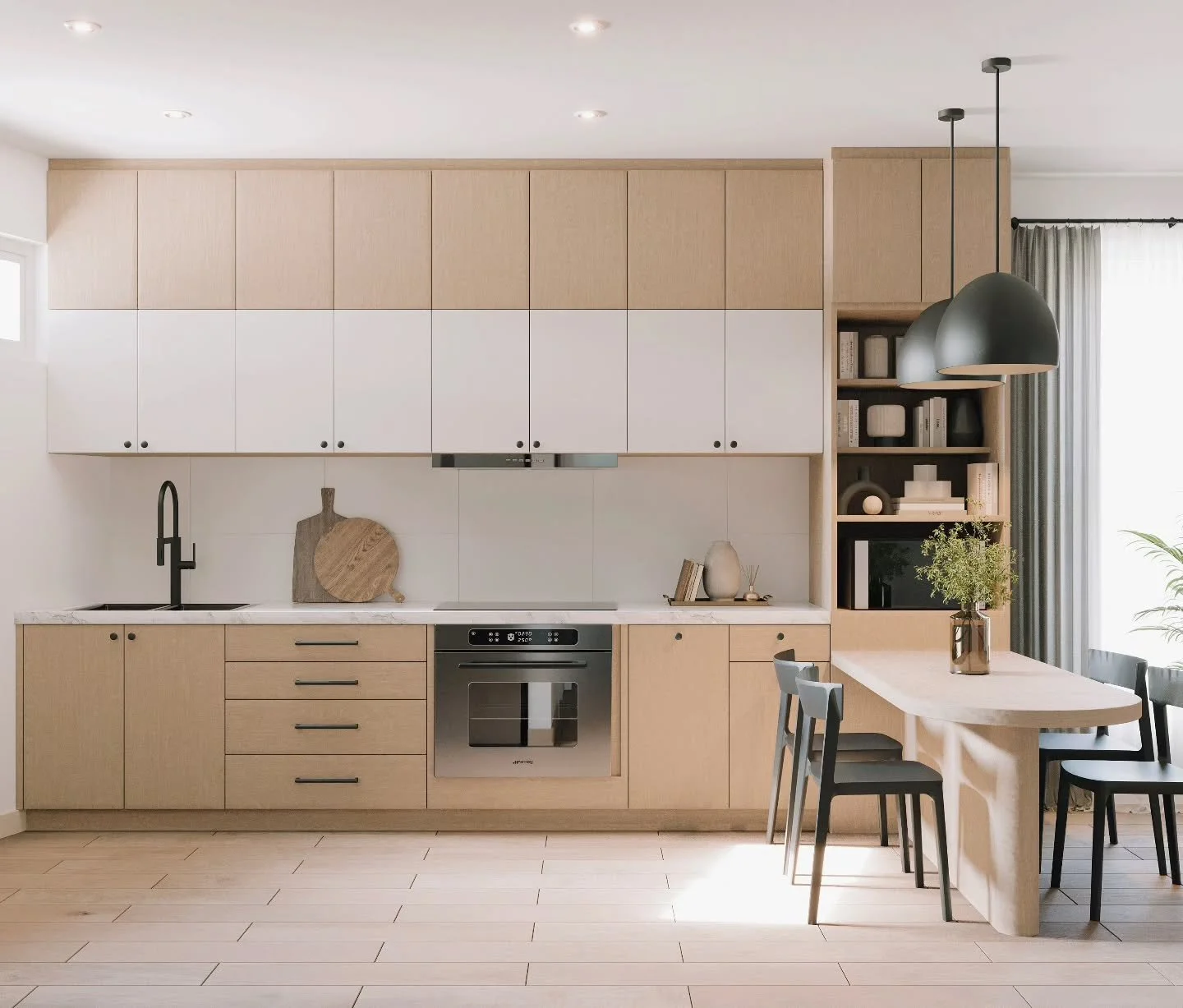 Not bigger, just better.
In 2023, we designed an apartment complex where simplicity does the heavy lifting.  Designed to work, no matter the size.

Visualization: @cuevas_studio

---

No m&aacute;s grande. Mejor.
En 2023, dise&ntilde;amos un edificio