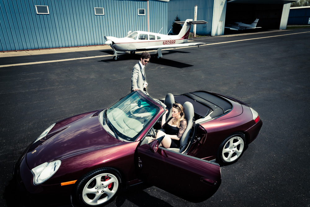 Porsche & Planes by Anthony Bianciella