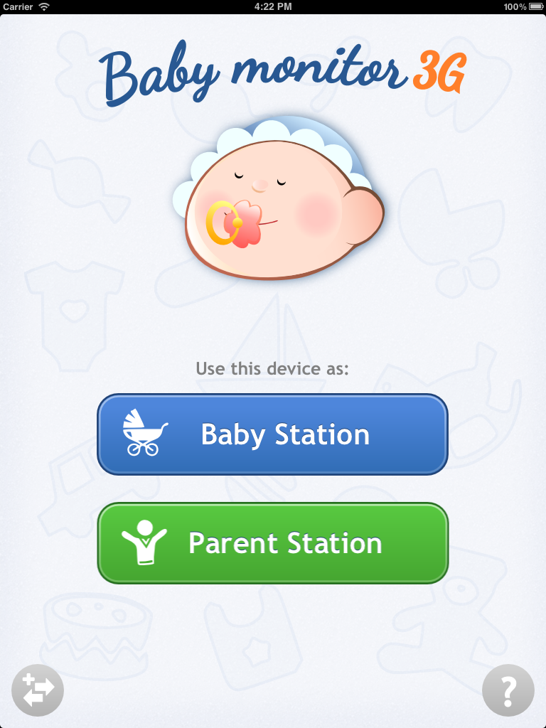 baby monitor 3g app