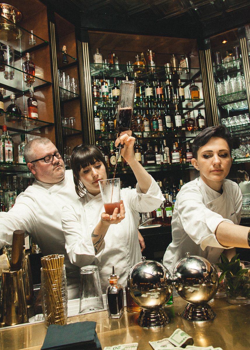  Famed New York bar, Employees Only,  “Friends and Family”  private opening event in West Hollywood. April 2018 