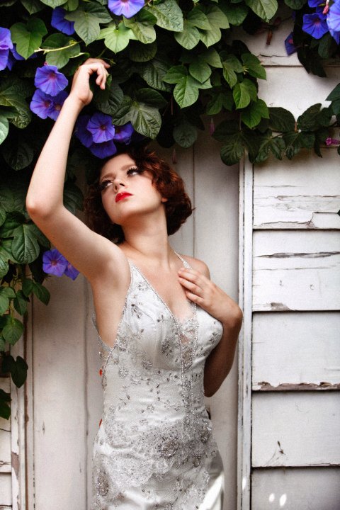 1920s inspired gown by Deborah Selleck