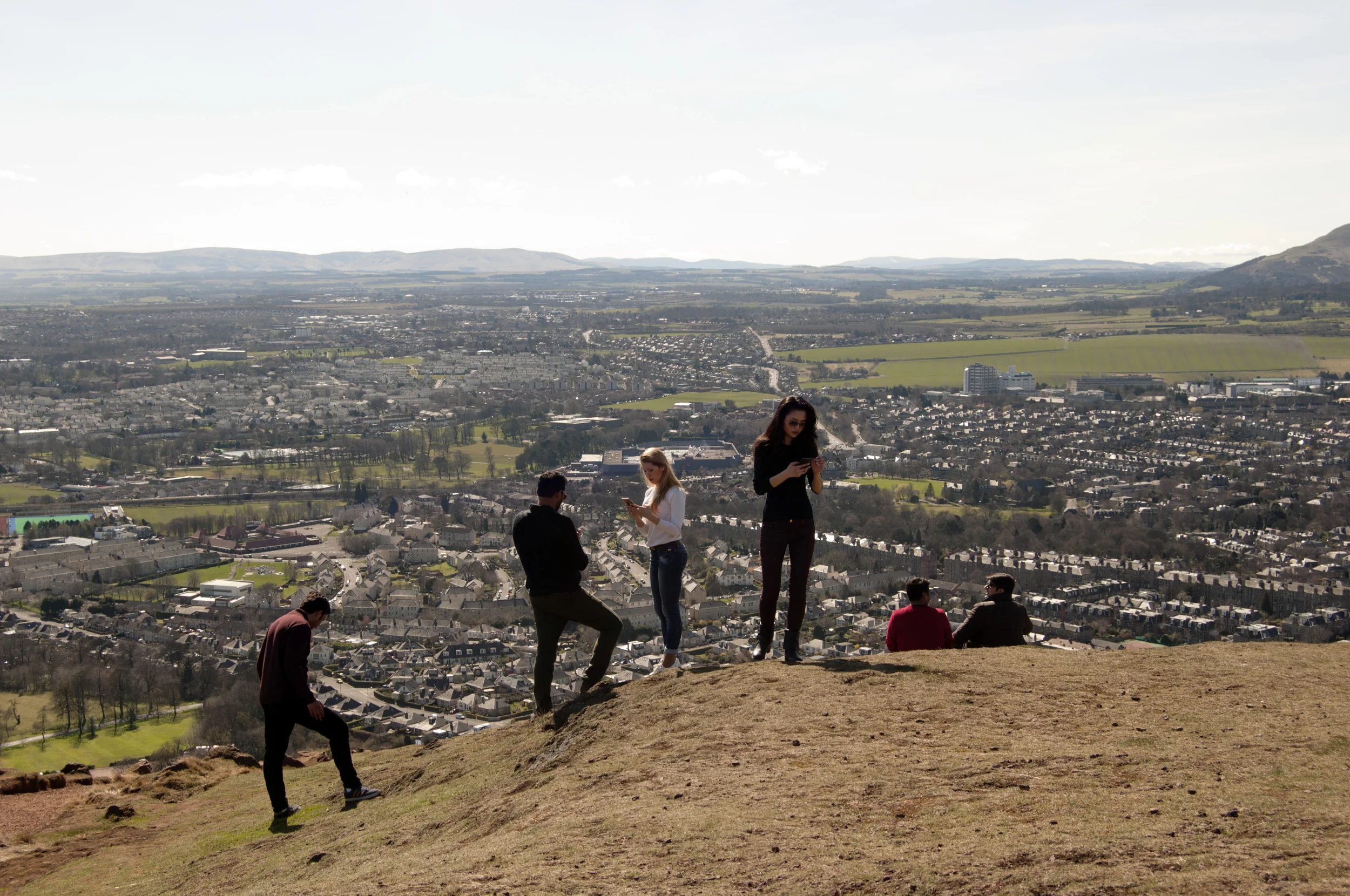 Arthur's Seat, Edinburgh, Scotland, 2015