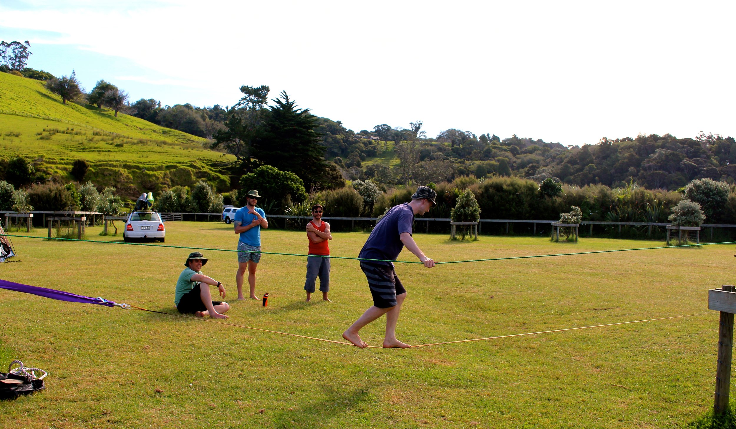Slackline- baby steps.JPG