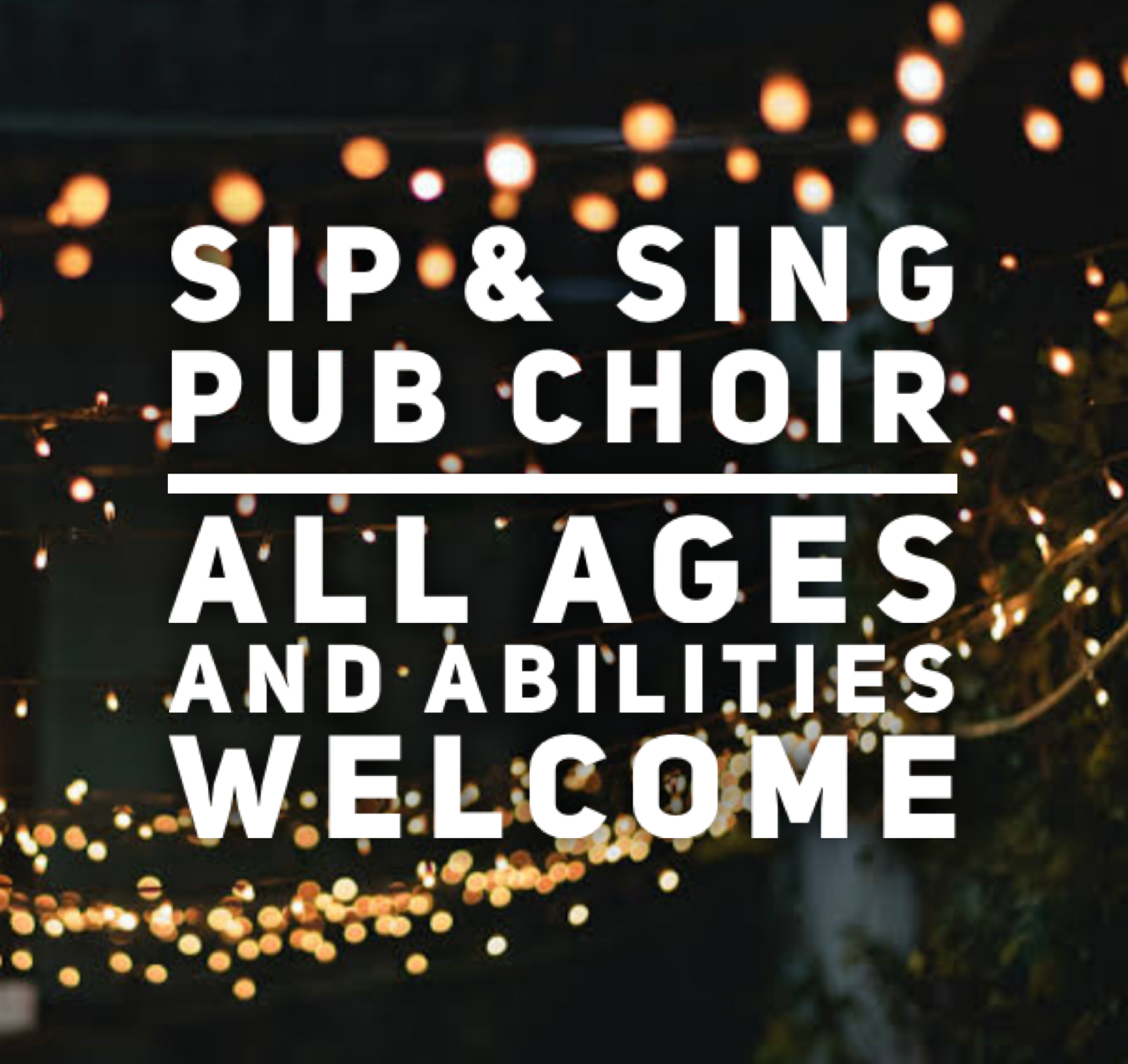 Sip n Sing PUB CHOIR 7.30pm