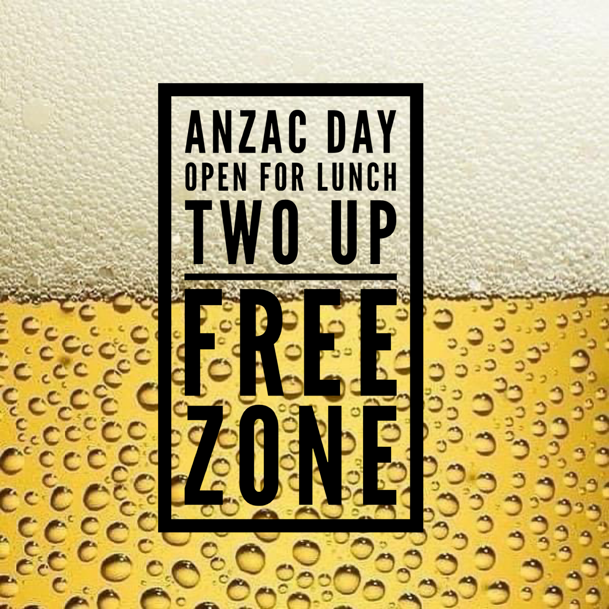 TWO UP FREE ZONE 