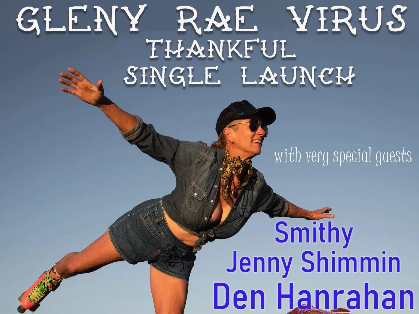 Gleny Rae Virus Thankful single launch 3pm
