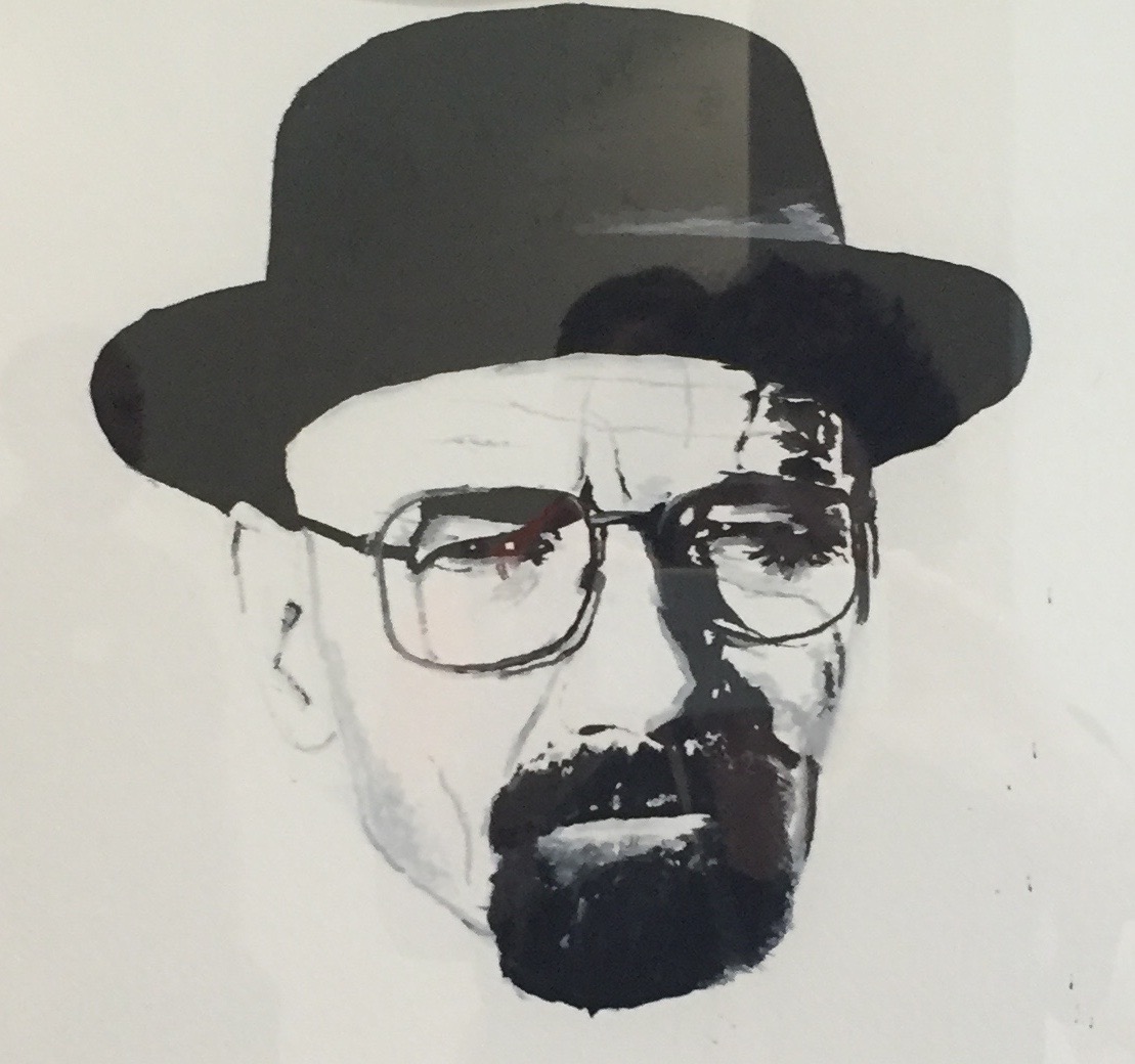 Portrait of Walter White (Bryan Cranston), Breaking Bad