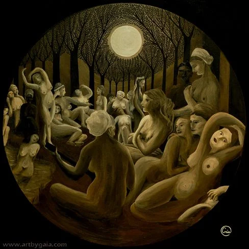 moon bathing