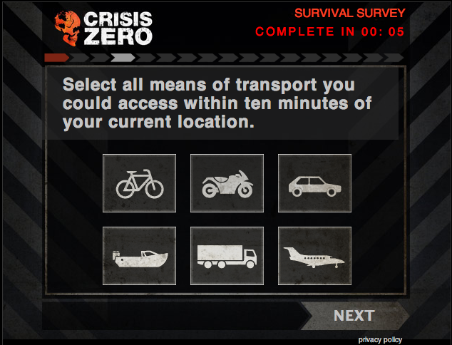 Question from the quiz.