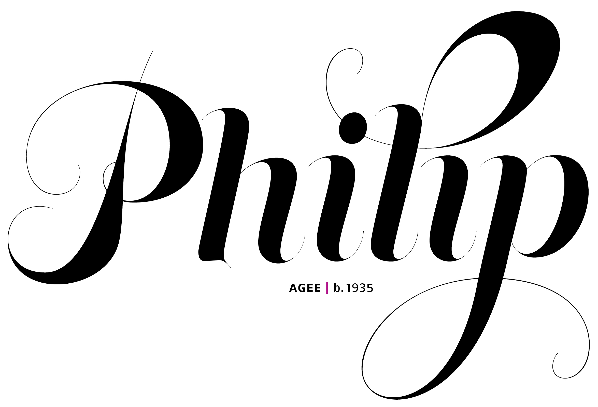 Commissioned and co-designed this custom font, Memoriam for The New York Time Magazine with Patrick Griffin / Canada Type