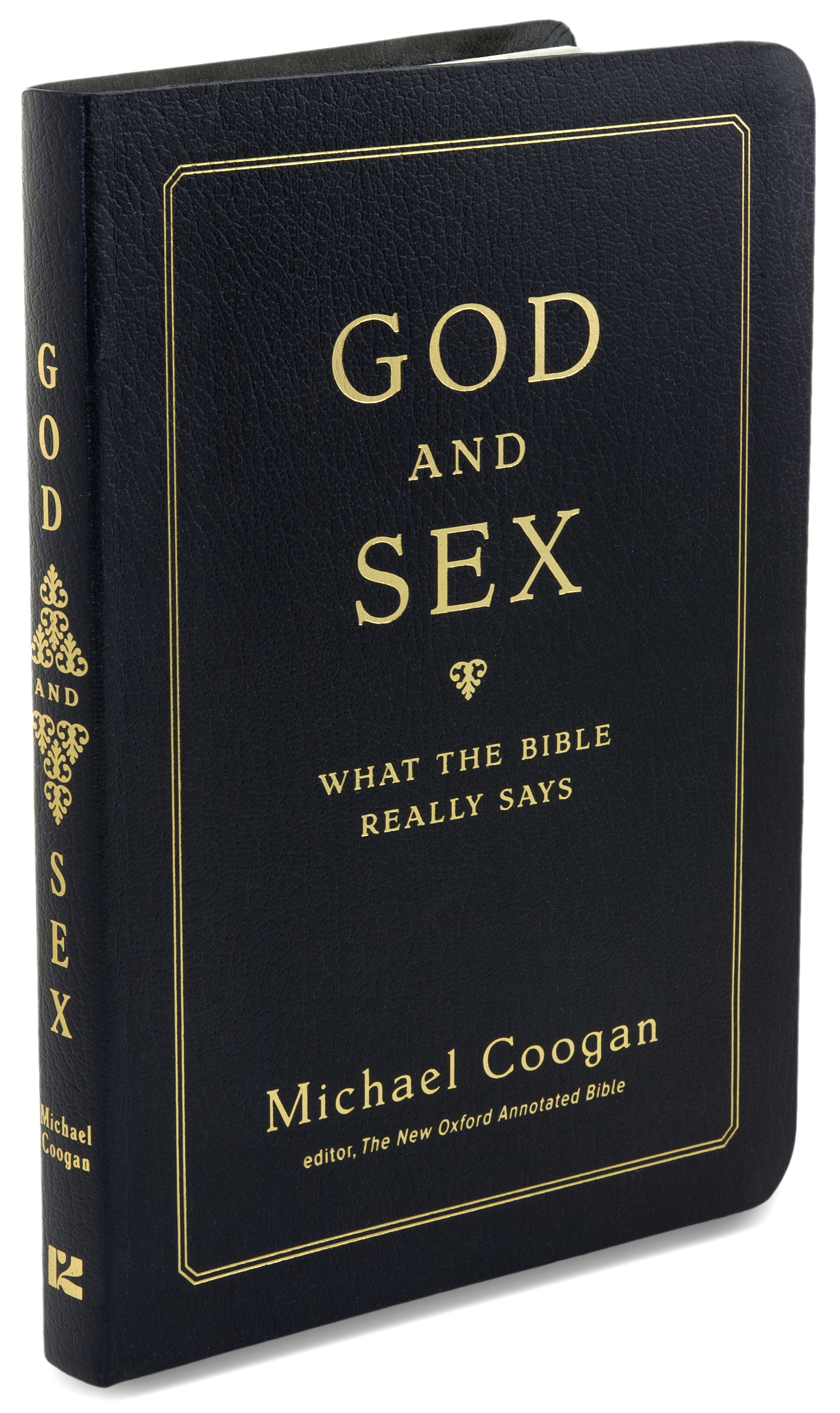 Twelve | characteristic of a Bible, leather-bound ( simulated) & foil-stamped cover