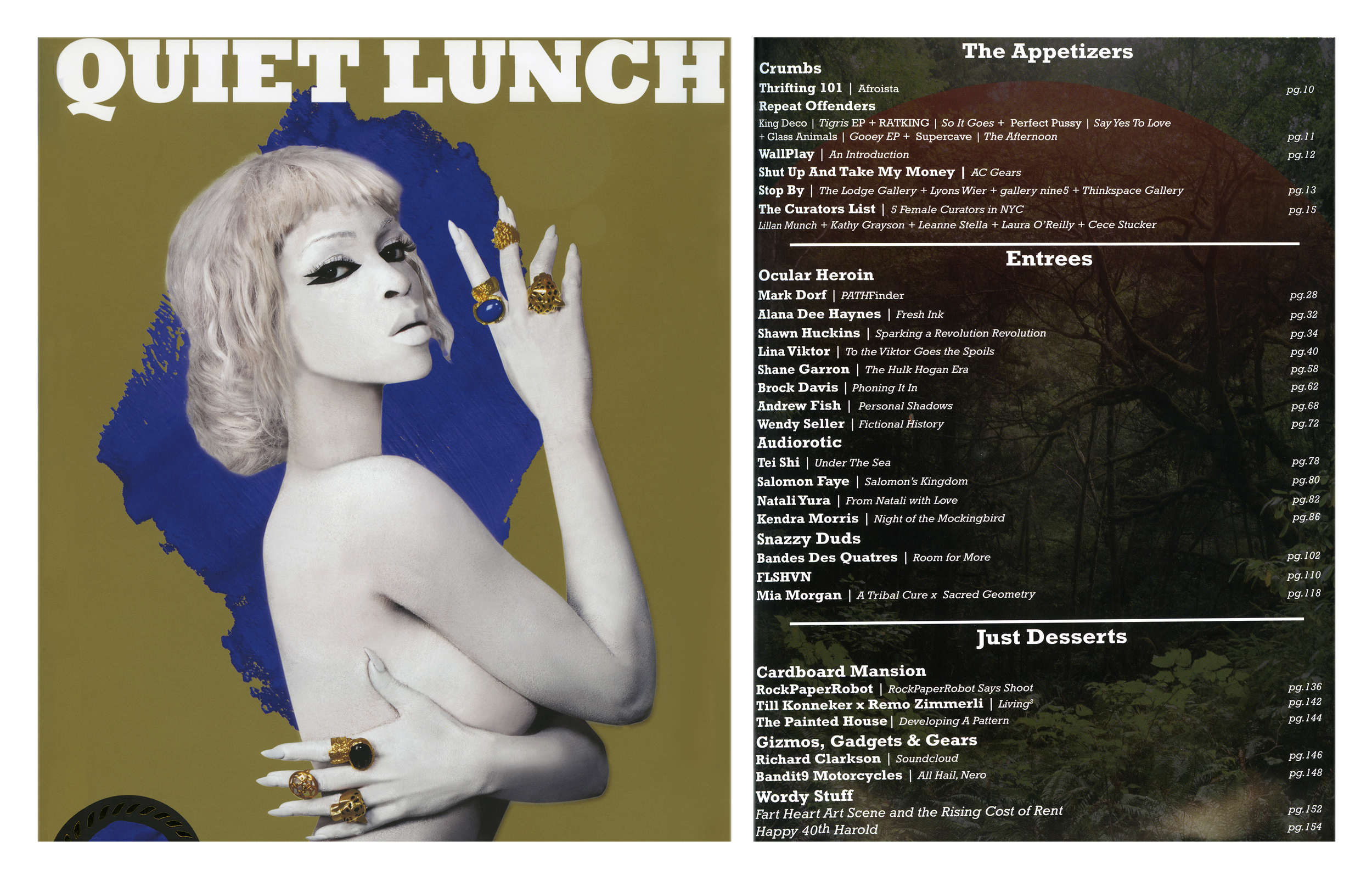 QUIET LUNCH Magazine