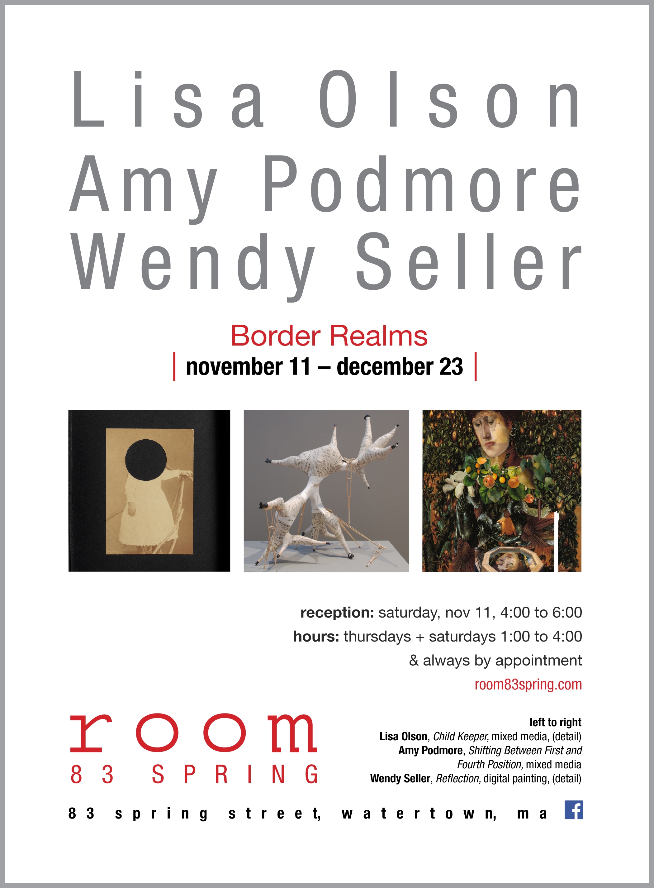Announcement card, ROOM, F 2017