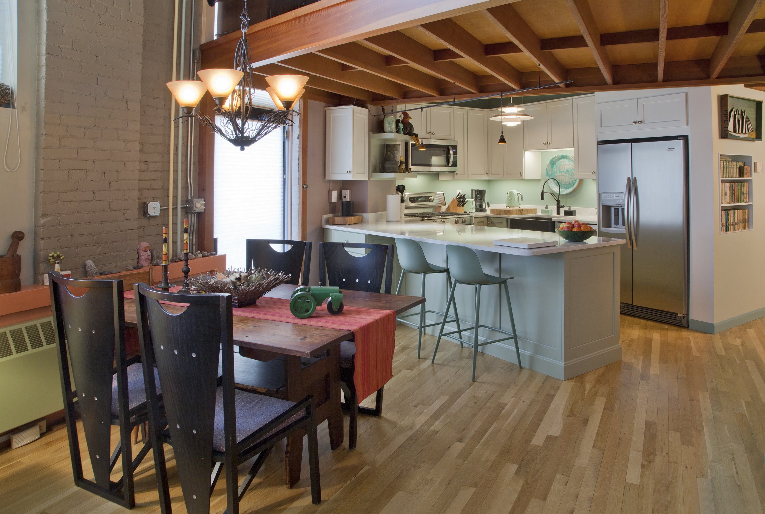 Diningroom and Kitchen