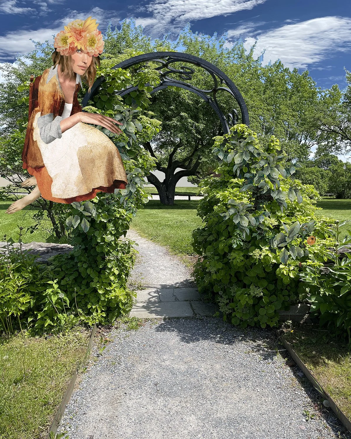 METAPHORICAL TRELLIS, 2025