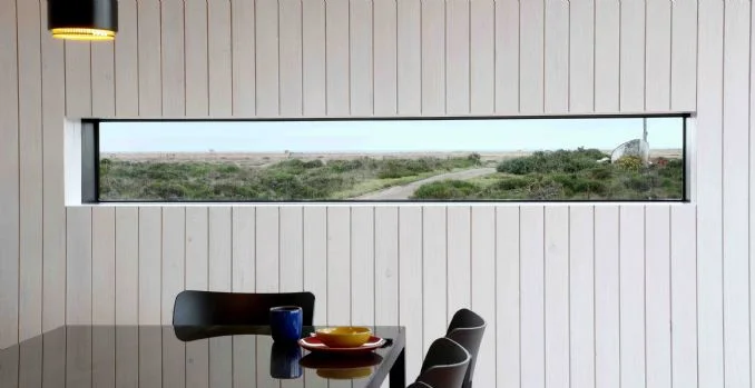 The Shingle House view
