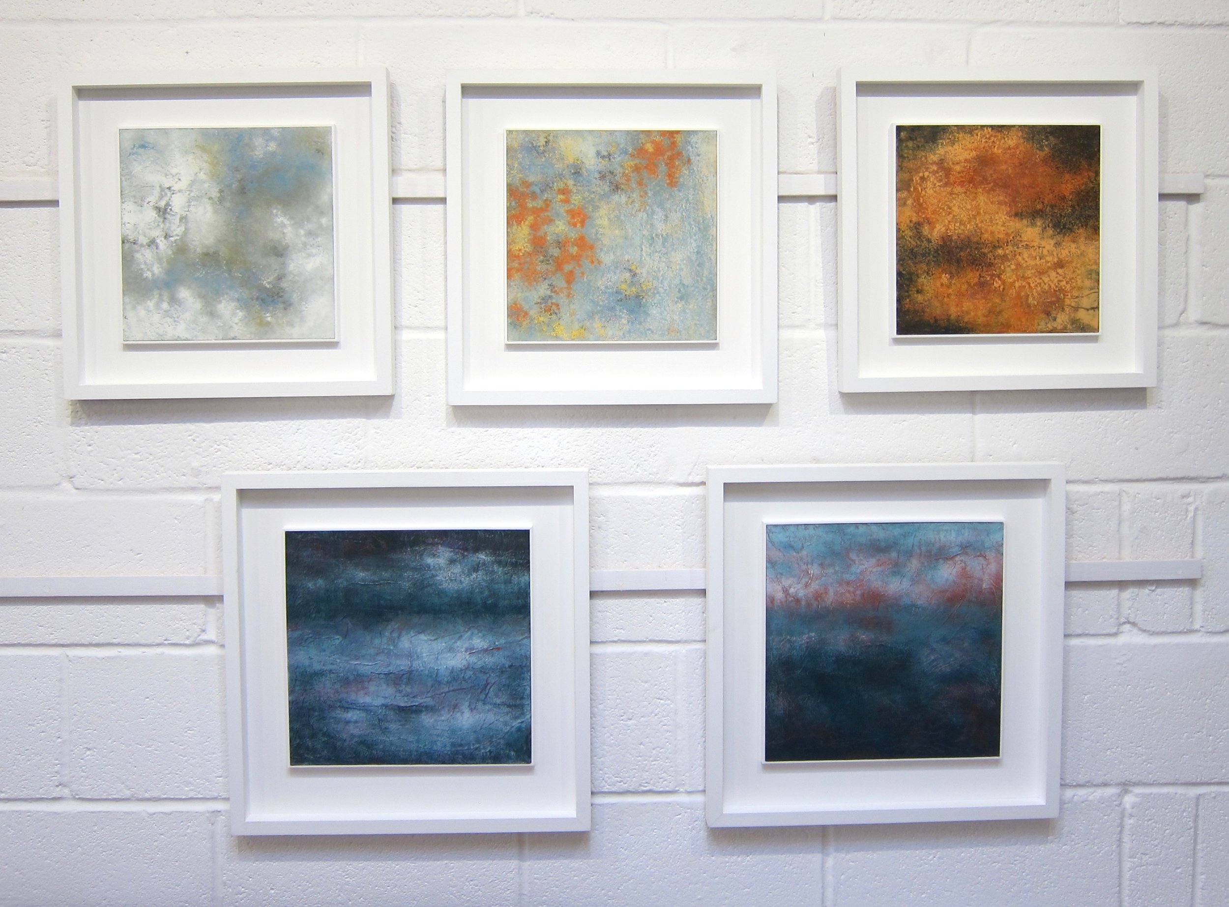 New Cold Wax and Mixed Media Work