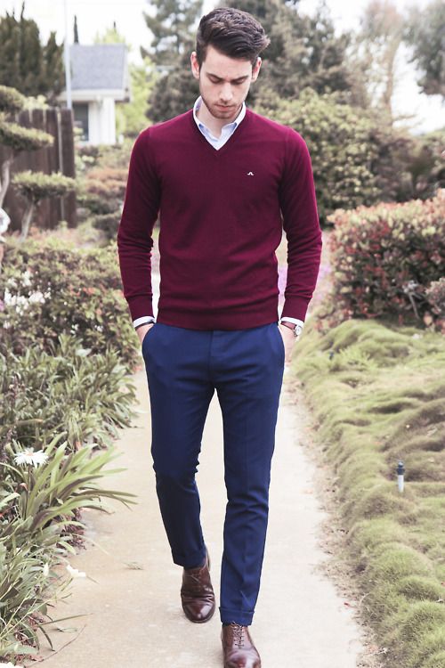 burgundy-v-neck-sweater-white-dress-shirt-navy-dress-pants-dark-brown-oxford-shoes-original-3799.jpg