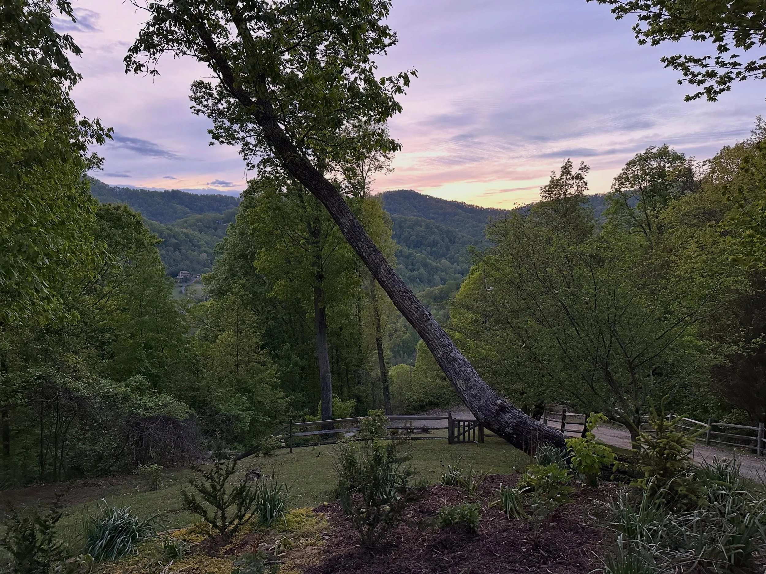 Due to a cancellation, we have rare late May availability, including part of Memorial Day Weekend&hellip; May 24 - 28 with rates from $66 per night ❤️🤍💙

#weekend #getaway #vacation #mountains #mountainviews