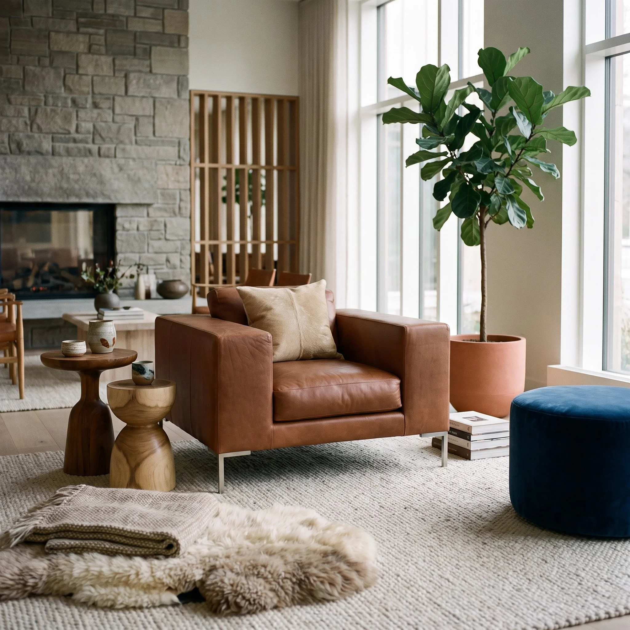 Lincoln Leather Chair