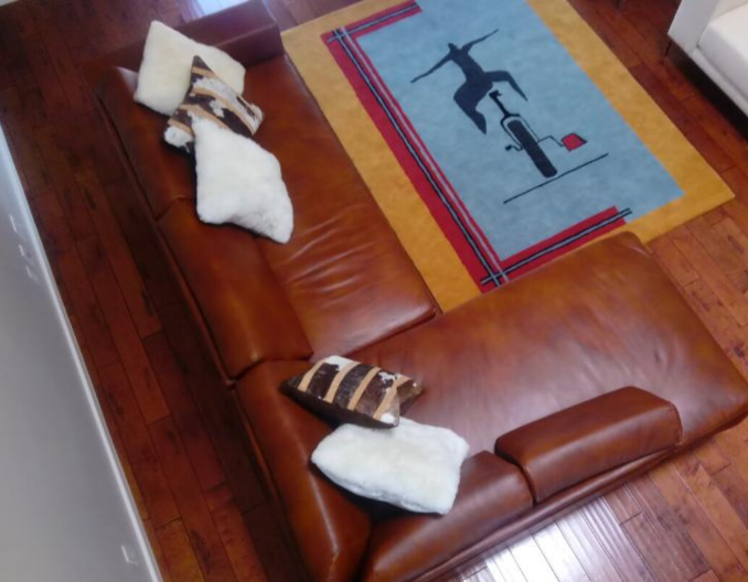 leather sofa sectional