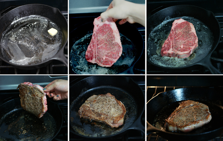 Pan Seared Steak 1 2 Simple Cooking