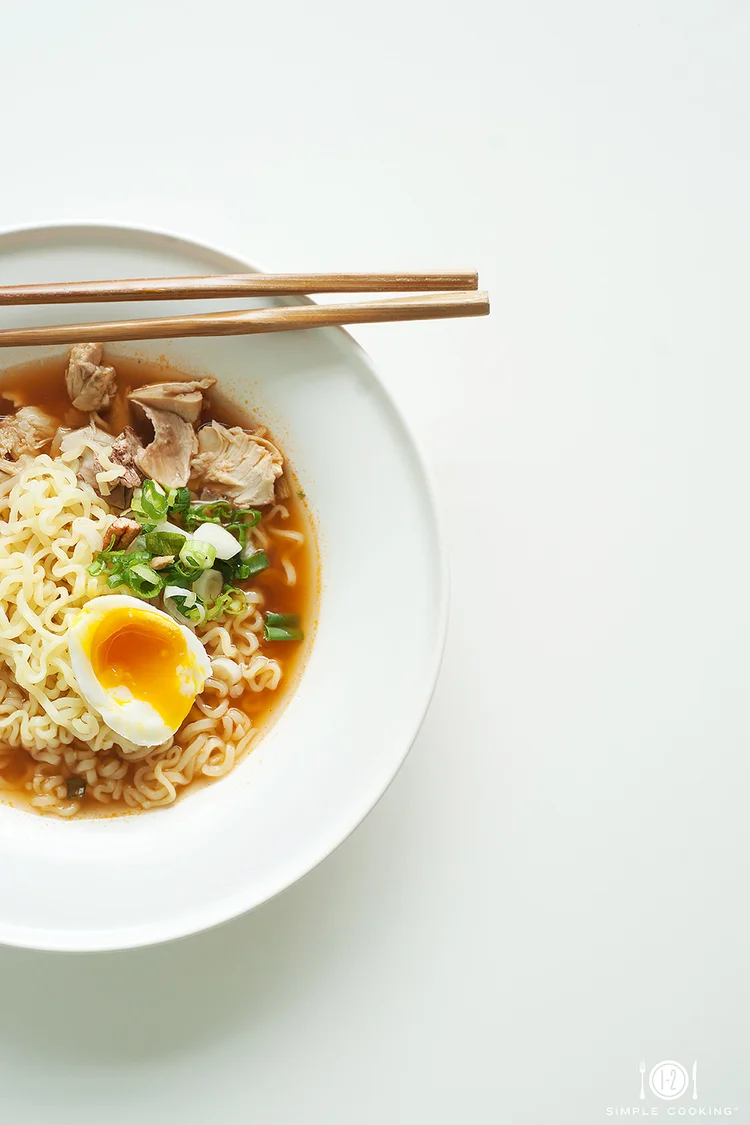 CHICKEN RAMEN — 1-2 Simple Cooking
