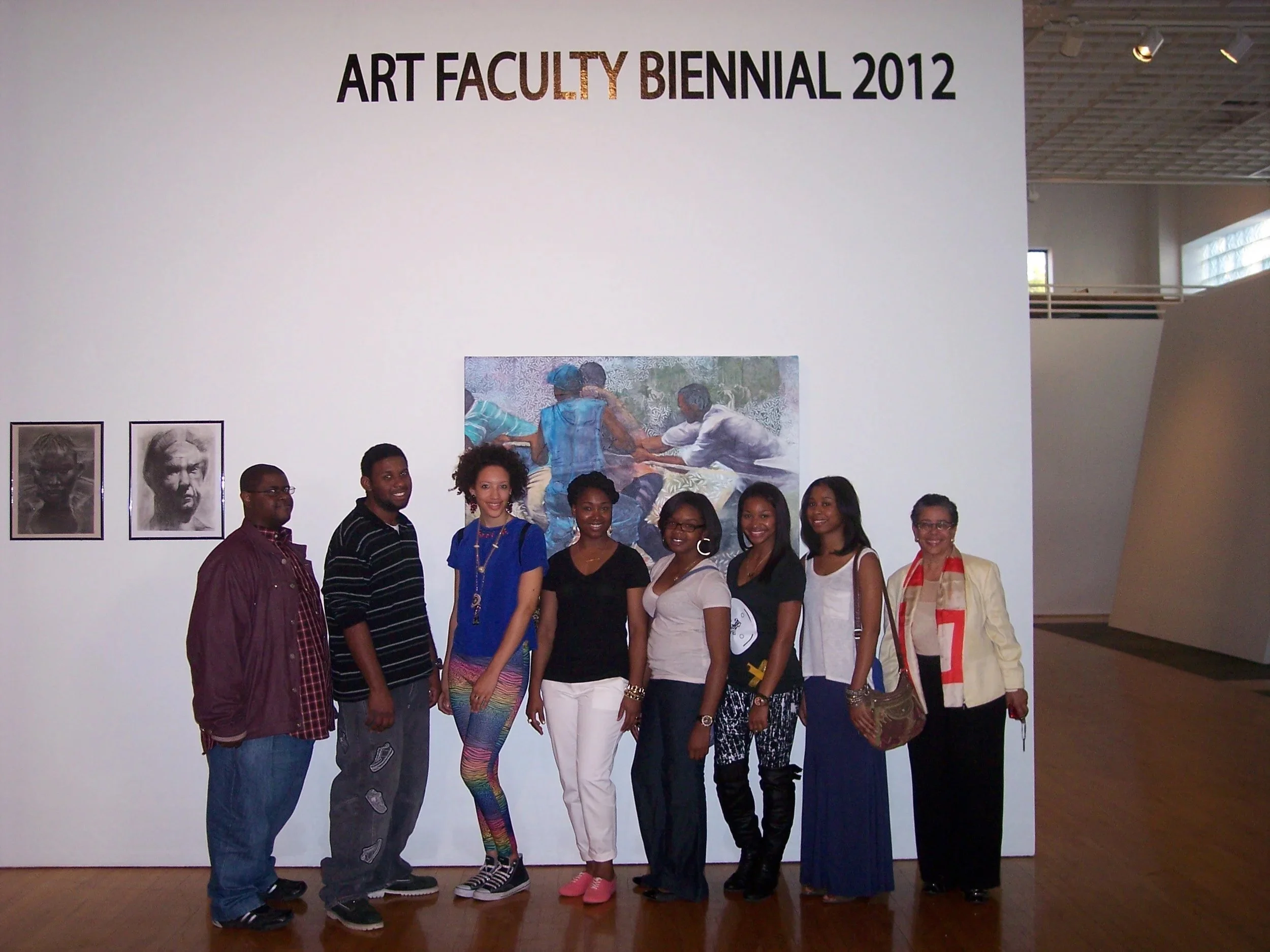  Texas Southern University Art Museum with Dr. Alvia Warlaw. 