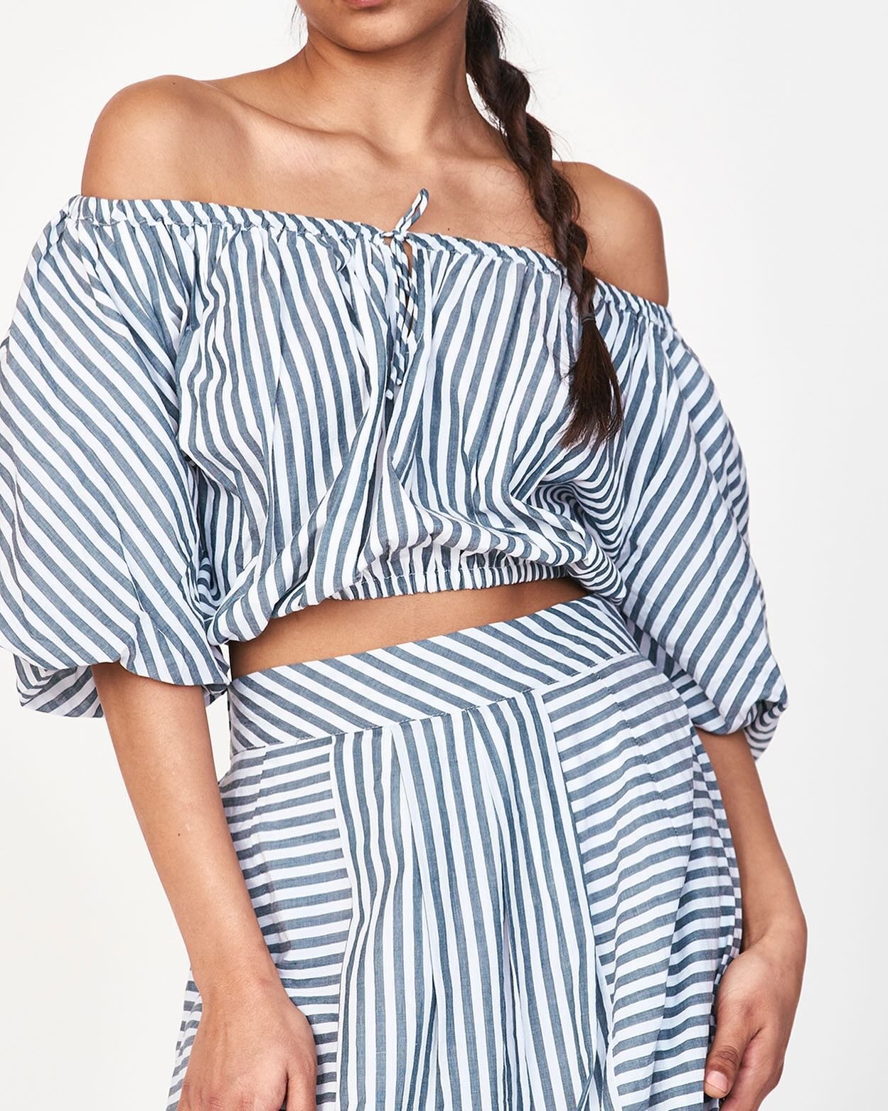 @shopmirth bubble top in ocean stripe 🥰