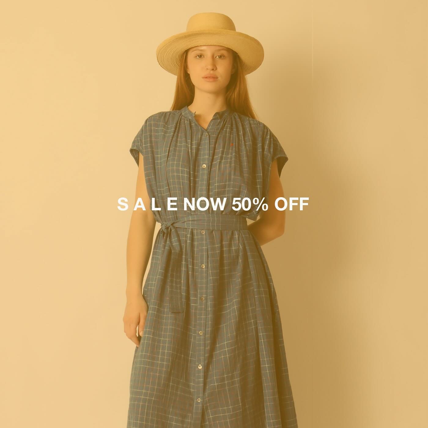 Our Summer S A L E is in full swing. Snatch up flowy dresses and knitted tanks for up to 50% off 🎉