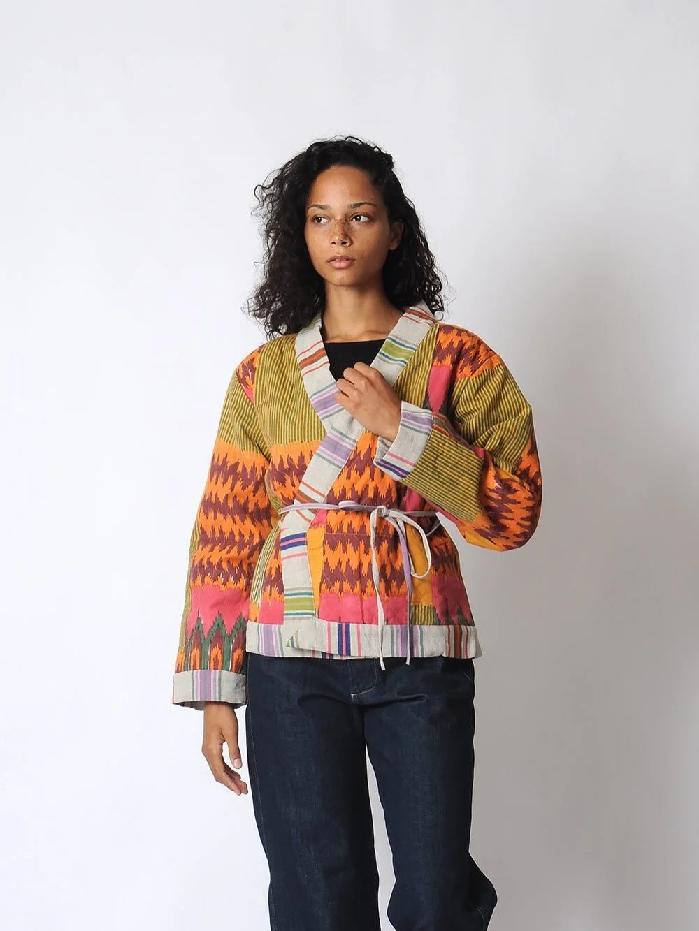 @rujutashethny Mirage reversible jacket 💗 swipe to see reversed side. Now available on conifershop.com