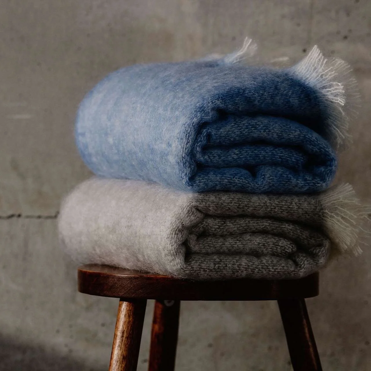 @cushendale soft fuzzy mohair blankets. They make the best gifts 🎁