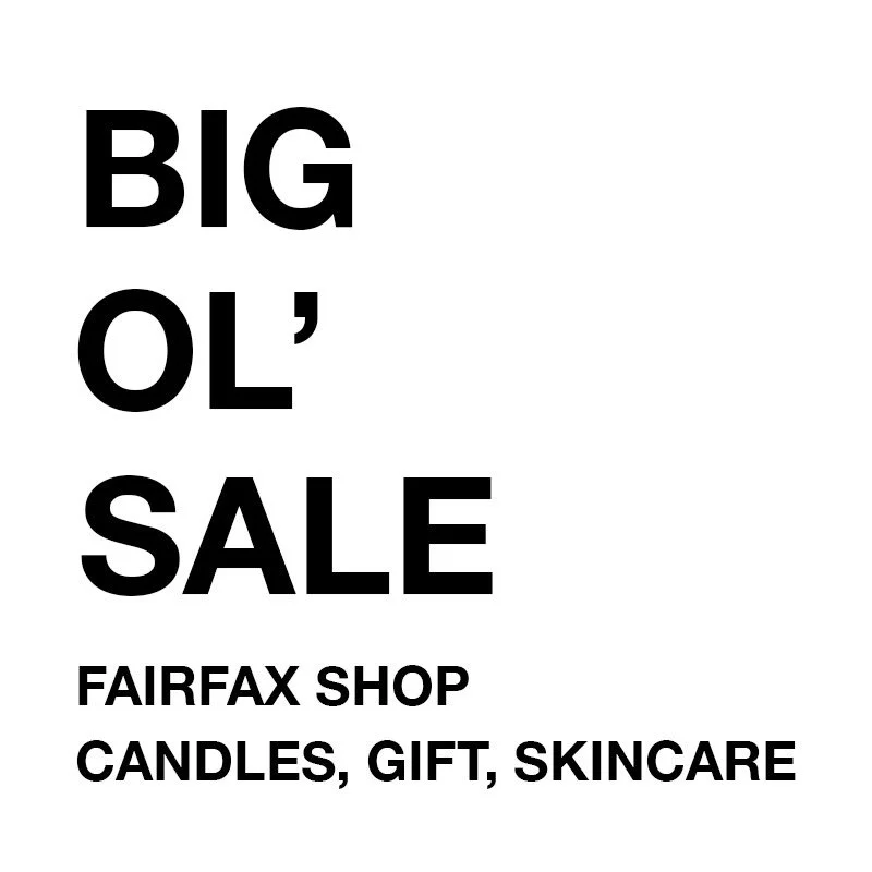 we are having a BIG Sale at our Fairfax shop to make room for new makers, products and gifts! 50% off table will be out for a few weeks. Come on by! 🥳🙏❤️