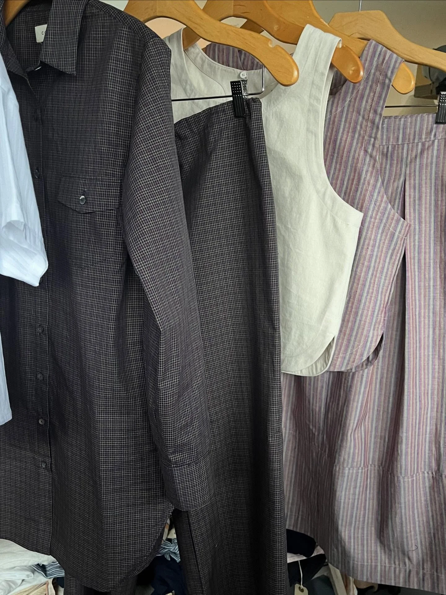 🌸Spring creations are developing&hellip; 

We are loving the soft crisp cottons, linens and new silks showing up in our effortless styles 🥰 

production is starting, deliveries land in February and March. I can&rsquo;t wait to share the new collect