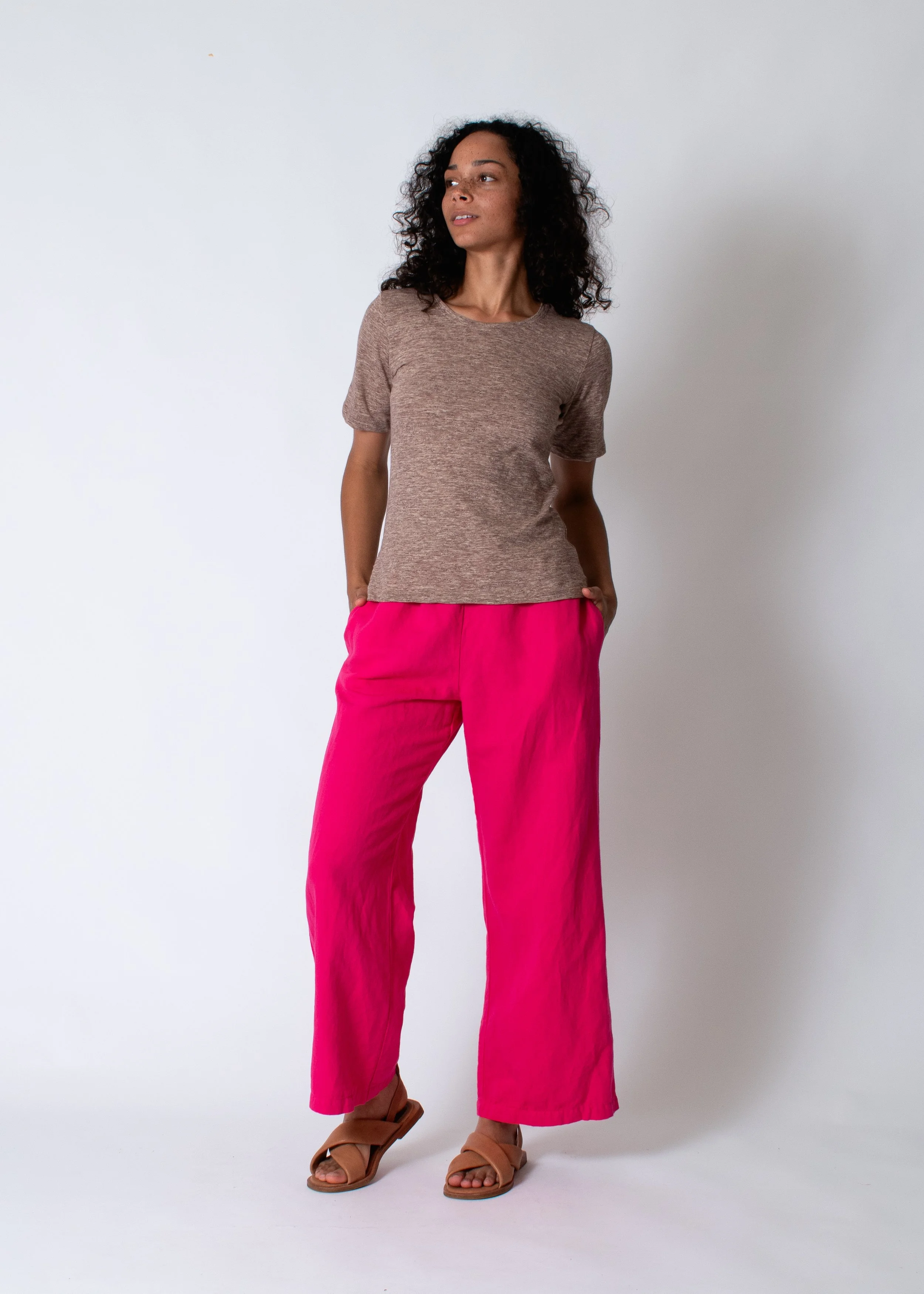 Conifer Lounge Pant Hot Pink