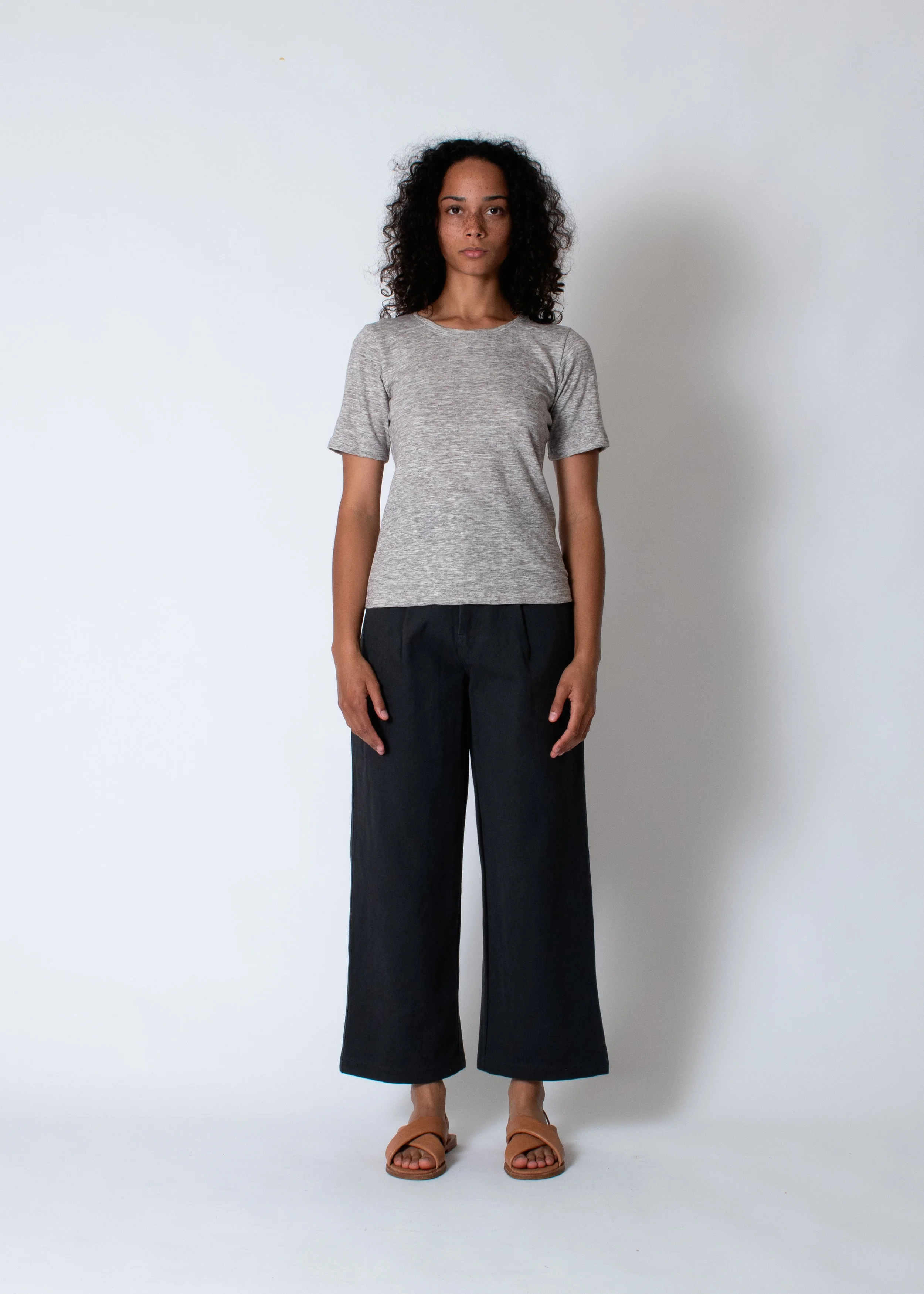 Micaela Greg Lou Trouser Faded Black