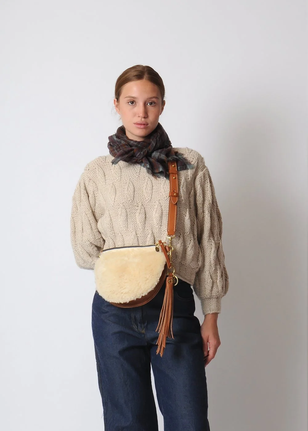 Pennyroyal Large Shearling Thelma
